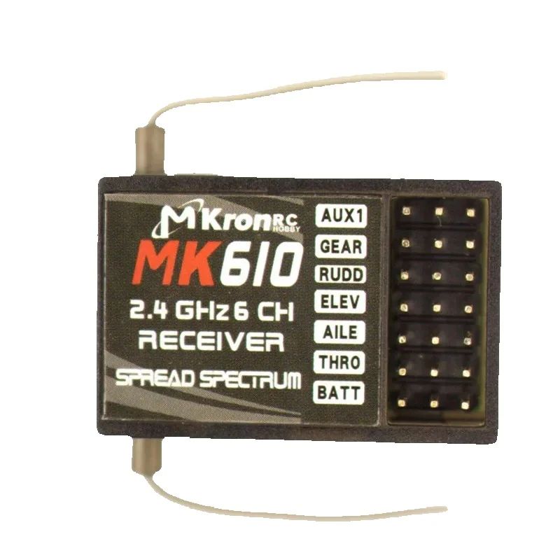 DSM2 MK610 AR6100 2.4G 6CH RC  - Drone Rc Leading recension och pris