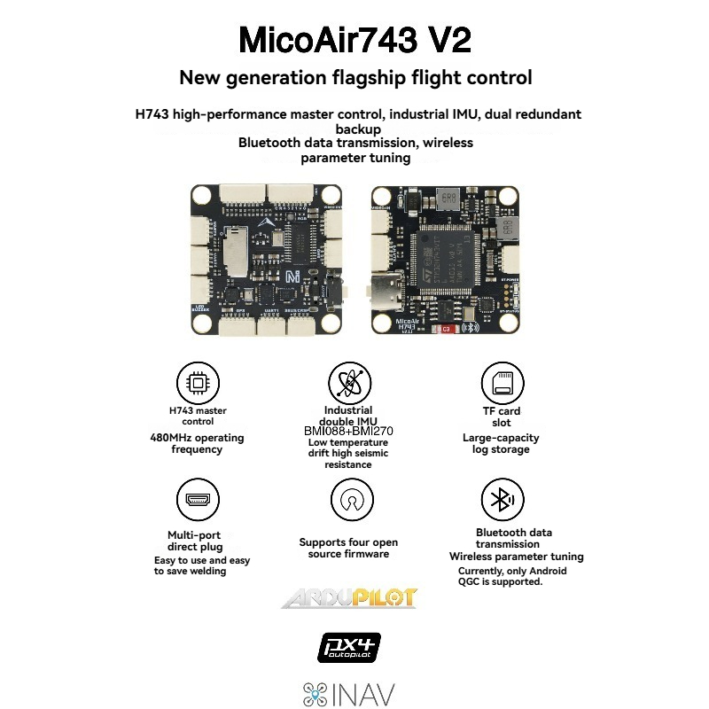 MicoAir743 V2   Flight Control - Drone Rc Leading recension och pris