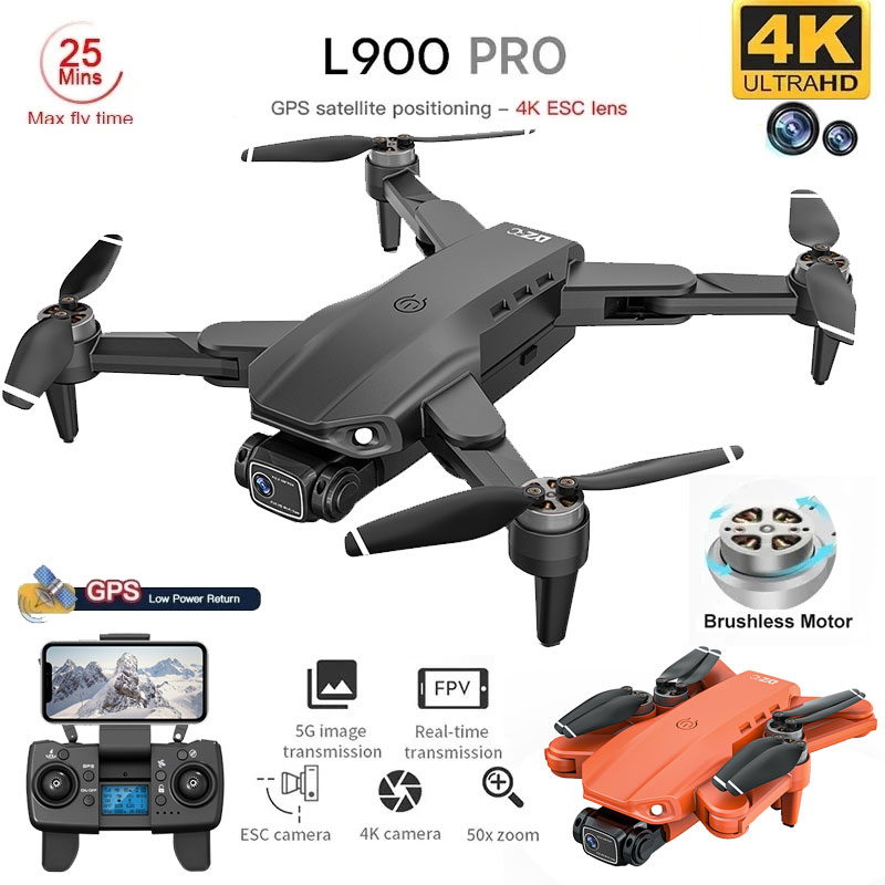 L900 Pro GPS Drone 4K Professi - Drone Ae Rc recension och pris