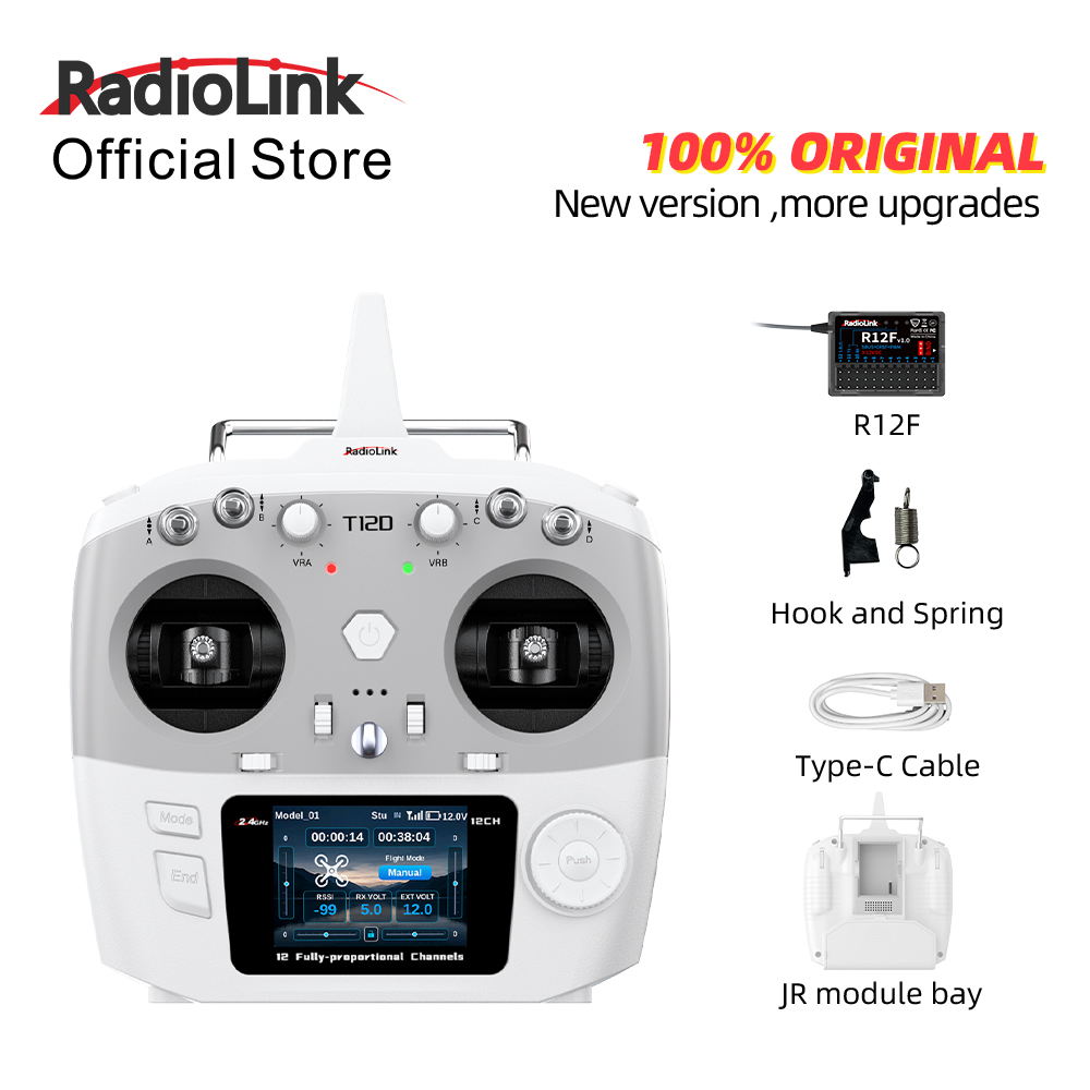 RadioLink T12D JR Module 12CH  - Drone Rc Leading recension och pris