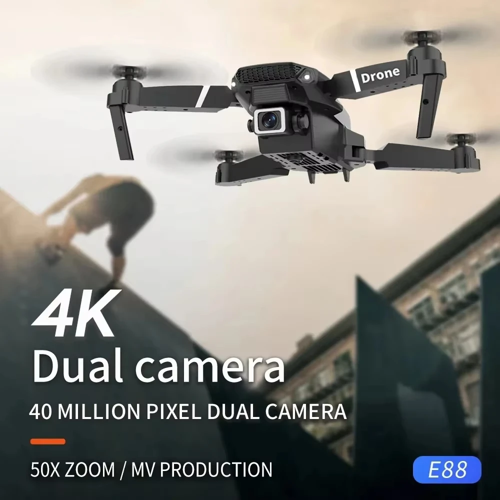 E88PRO Drone 8K 5G Professiona - Jjrc Drone X12 recension och pris